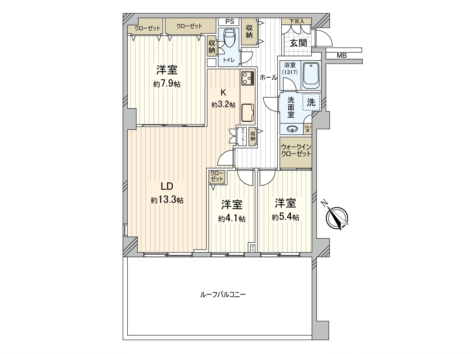 [Floor plan]