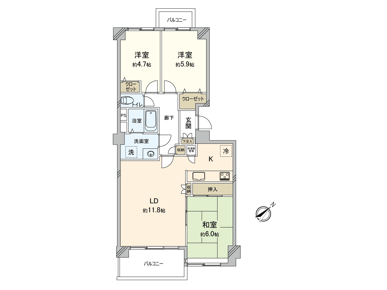[Floor plan]