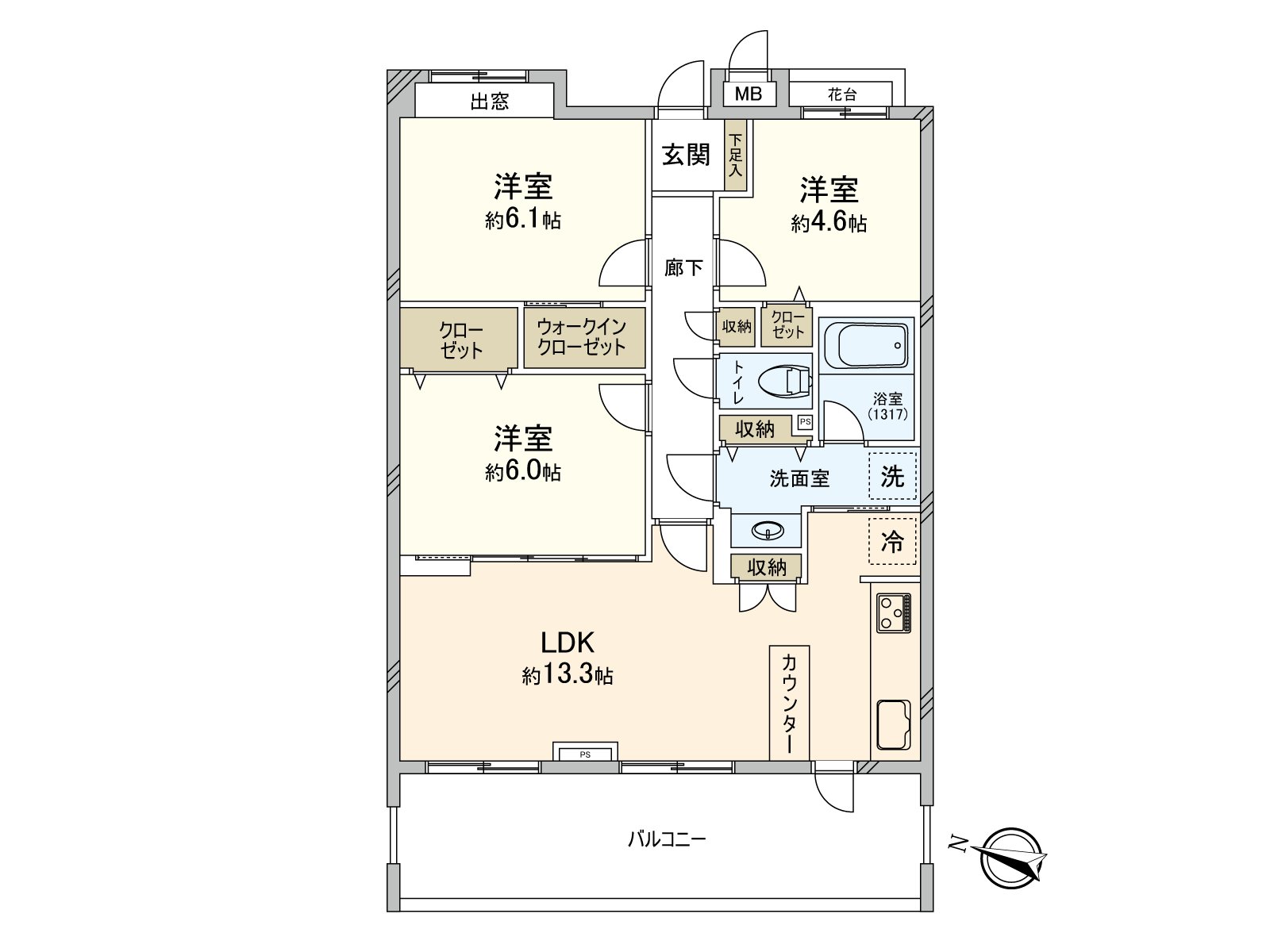 [Floor plan]