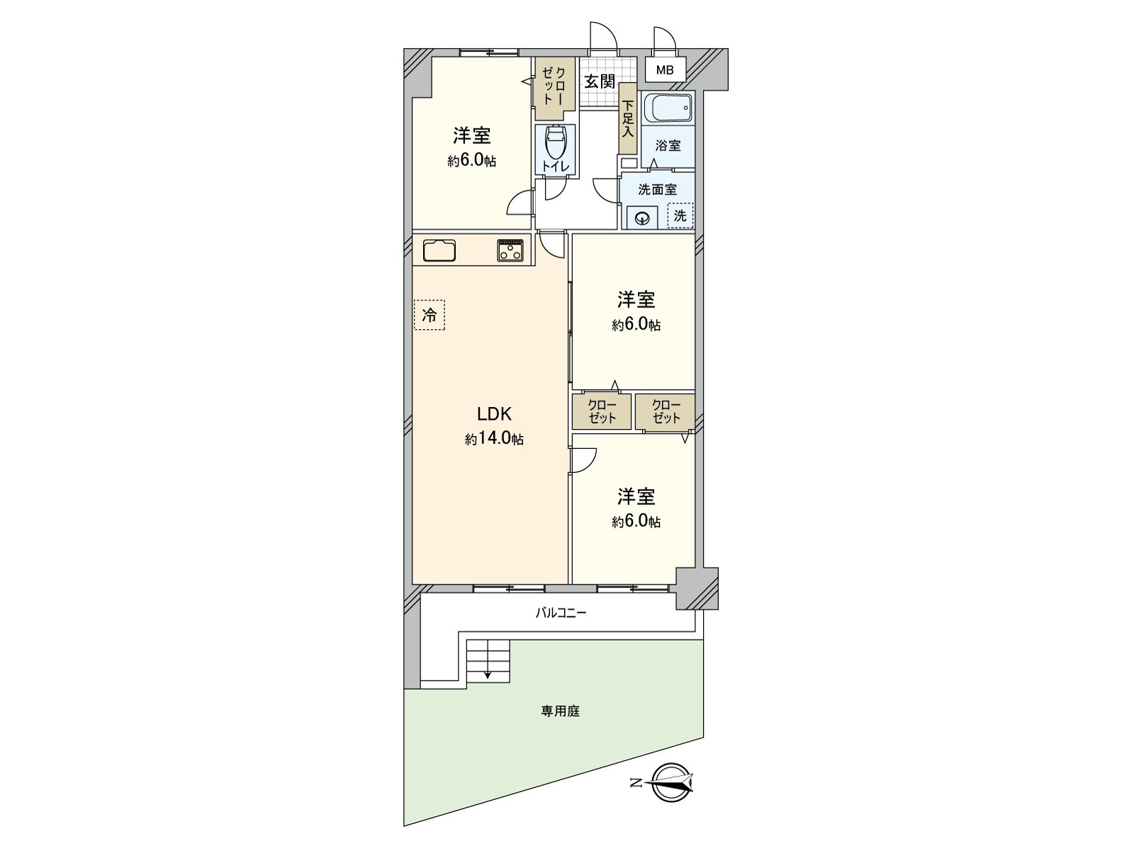 The dwelling unit which features an extensive exclusive garden. As area six quires of all rooms or more is secured, I am able to afford.