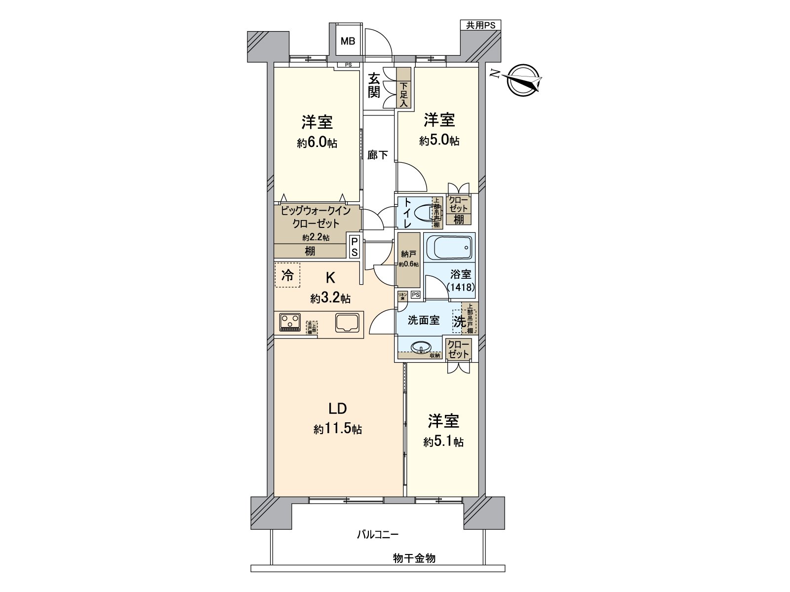 [Floor plan]