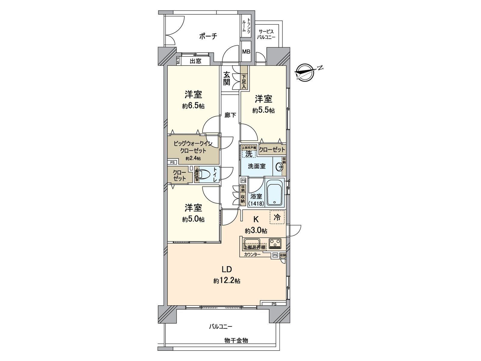[Floor plan]