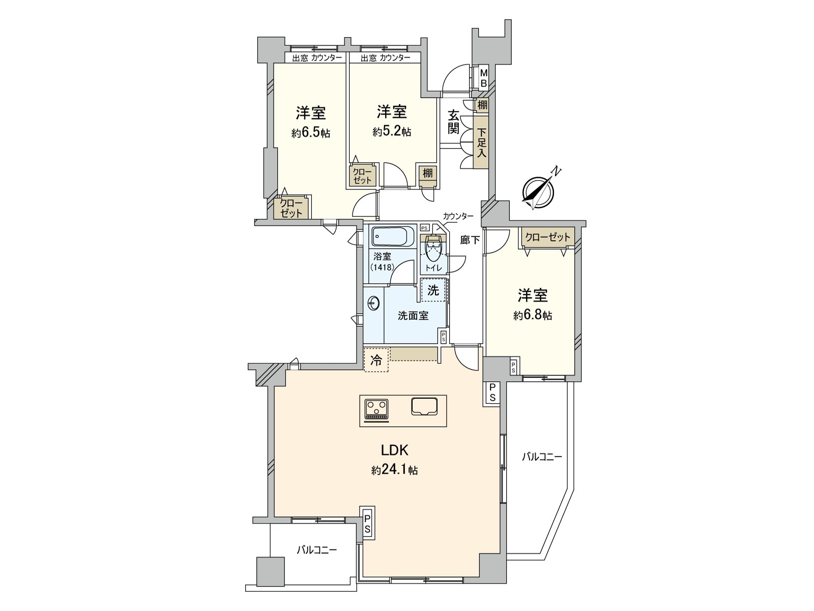 Exposure to the sun is good because of Southeast Orientation, Corner Unit