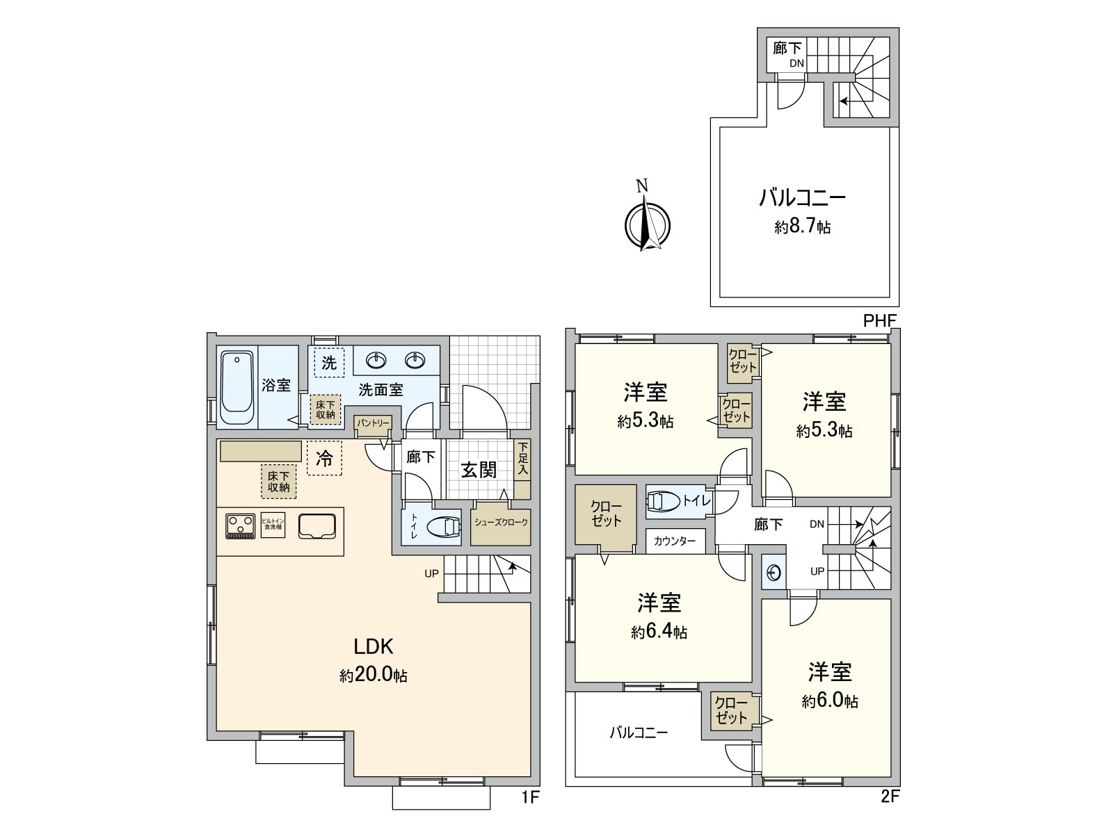 間取(約100.02平方公尺)
