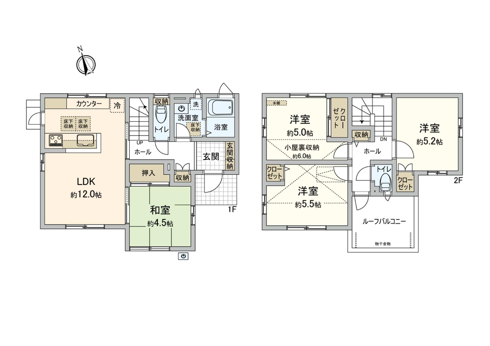 [房型图]同周边环境相适应，也可以当地的向导。另外，买房时的各项费用，住宅贷款(月的偿还例)也接受资金计划的需讨论。如有意向，请跟我们联系。