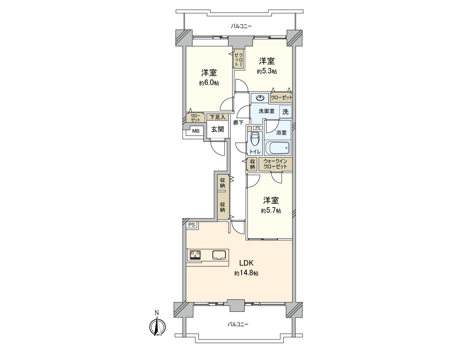 [Floor plan]