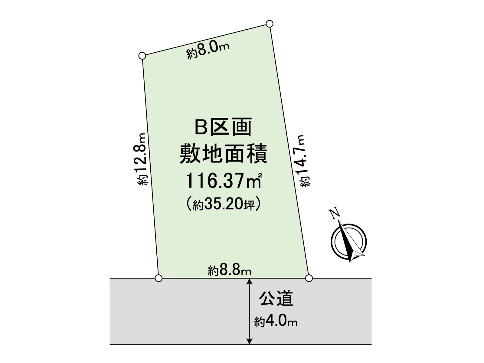 (约35.2坪)。是建筑面积比50%，容积率80%。请随便询问能建造的建筑物的音量以及计划例。