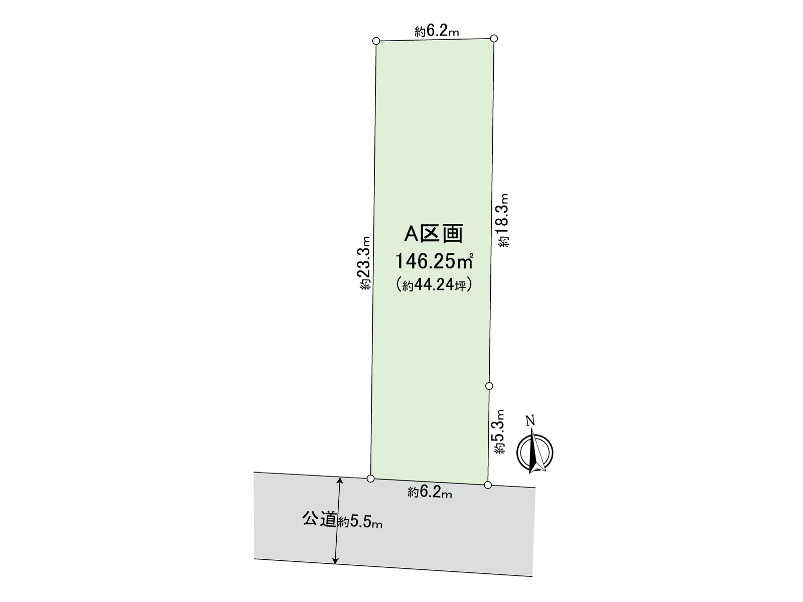 土地面积：148.25平米(约44.84坪)/建筑面积比：50%/容积率：80%