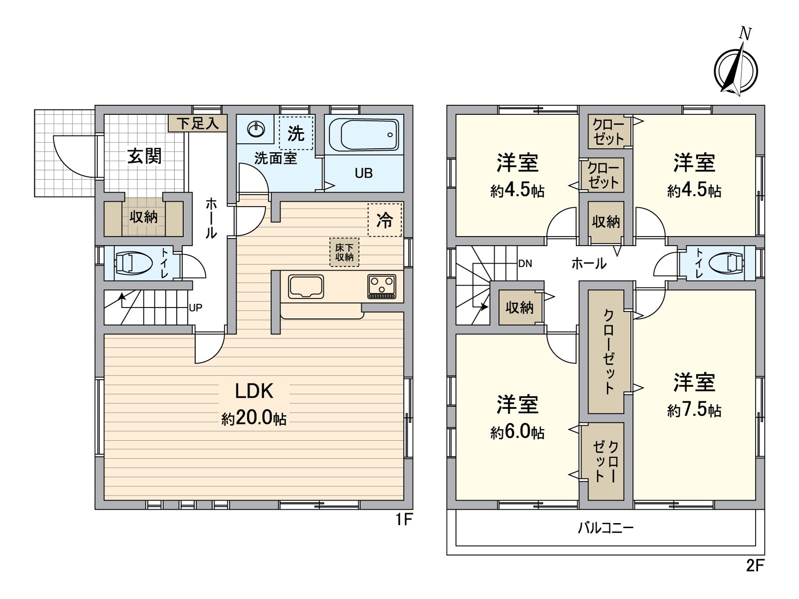 [floor plan] Southeast-facing balcony offers excellent sunlight exposure