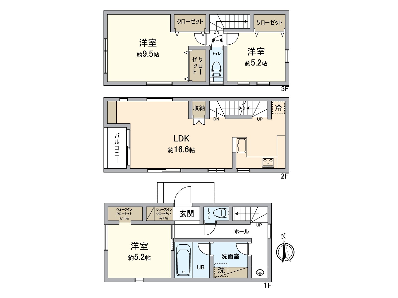 [floor plan] The 2nd floor living that was considered in privacy