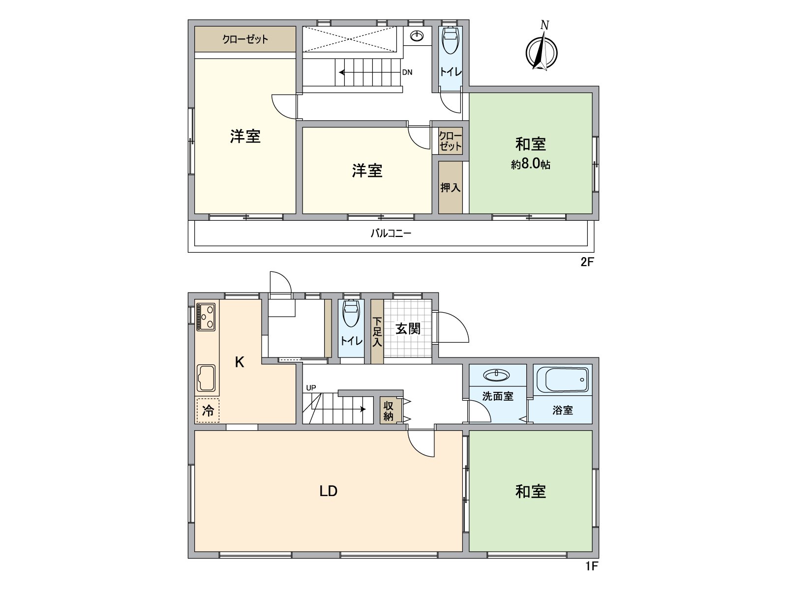 [房型图]4LDK