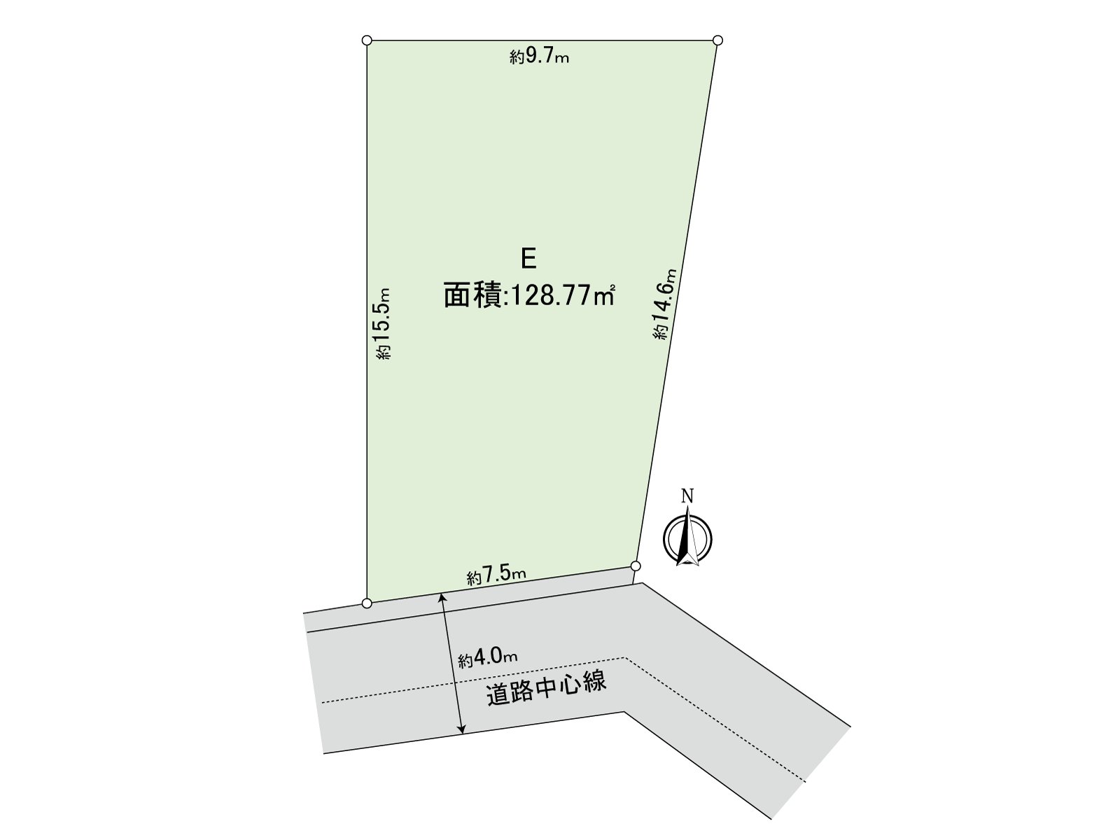 土地面积128.77平米