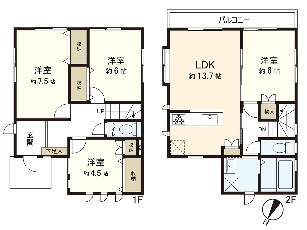 土地面积：118.37平米/建筑面积：94.40平米(约28.55坪)/房型：4LDK