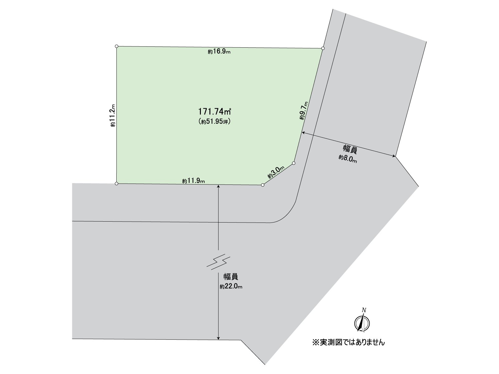 It is not a measured drawing