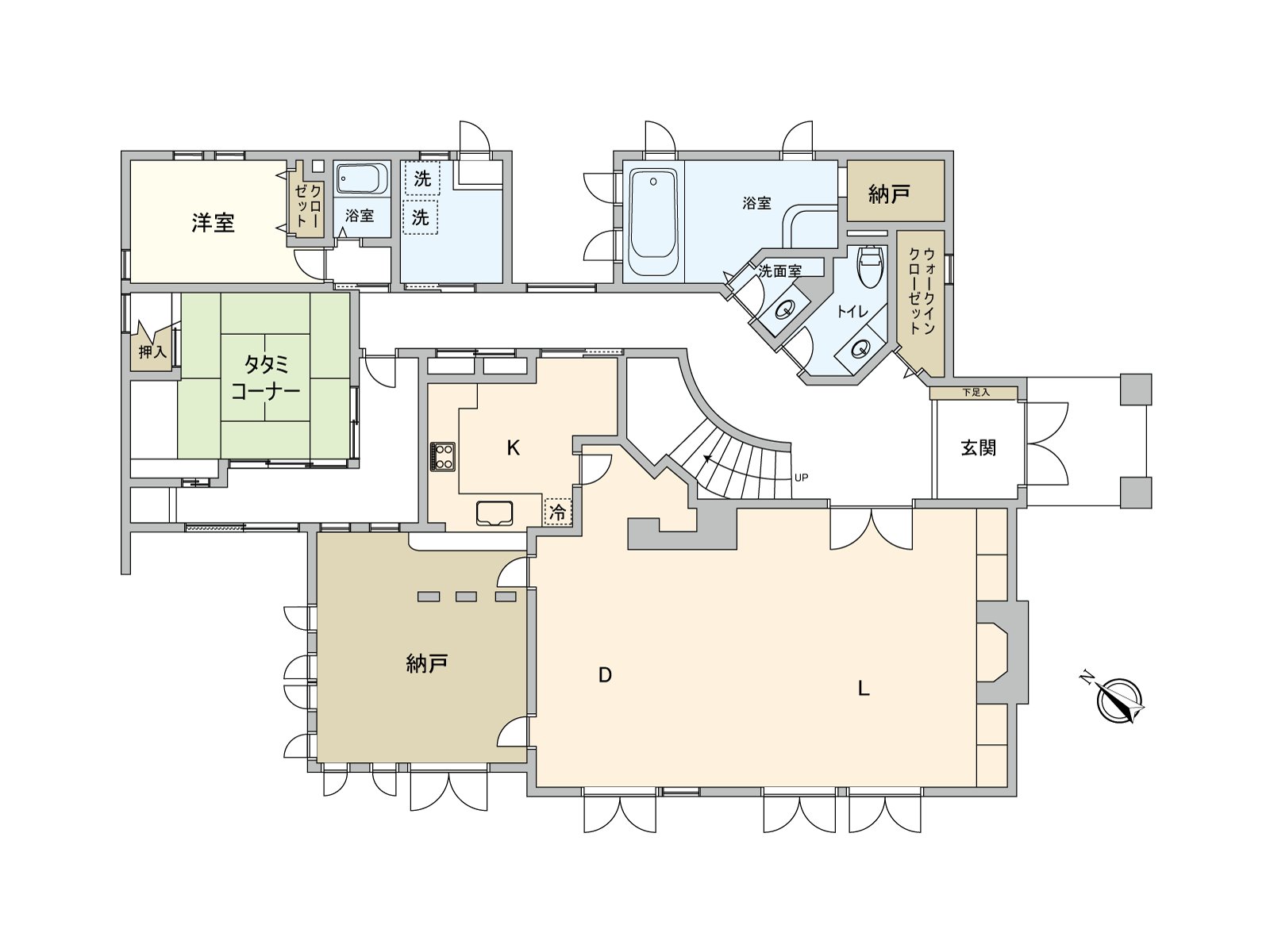 1F Floor plan