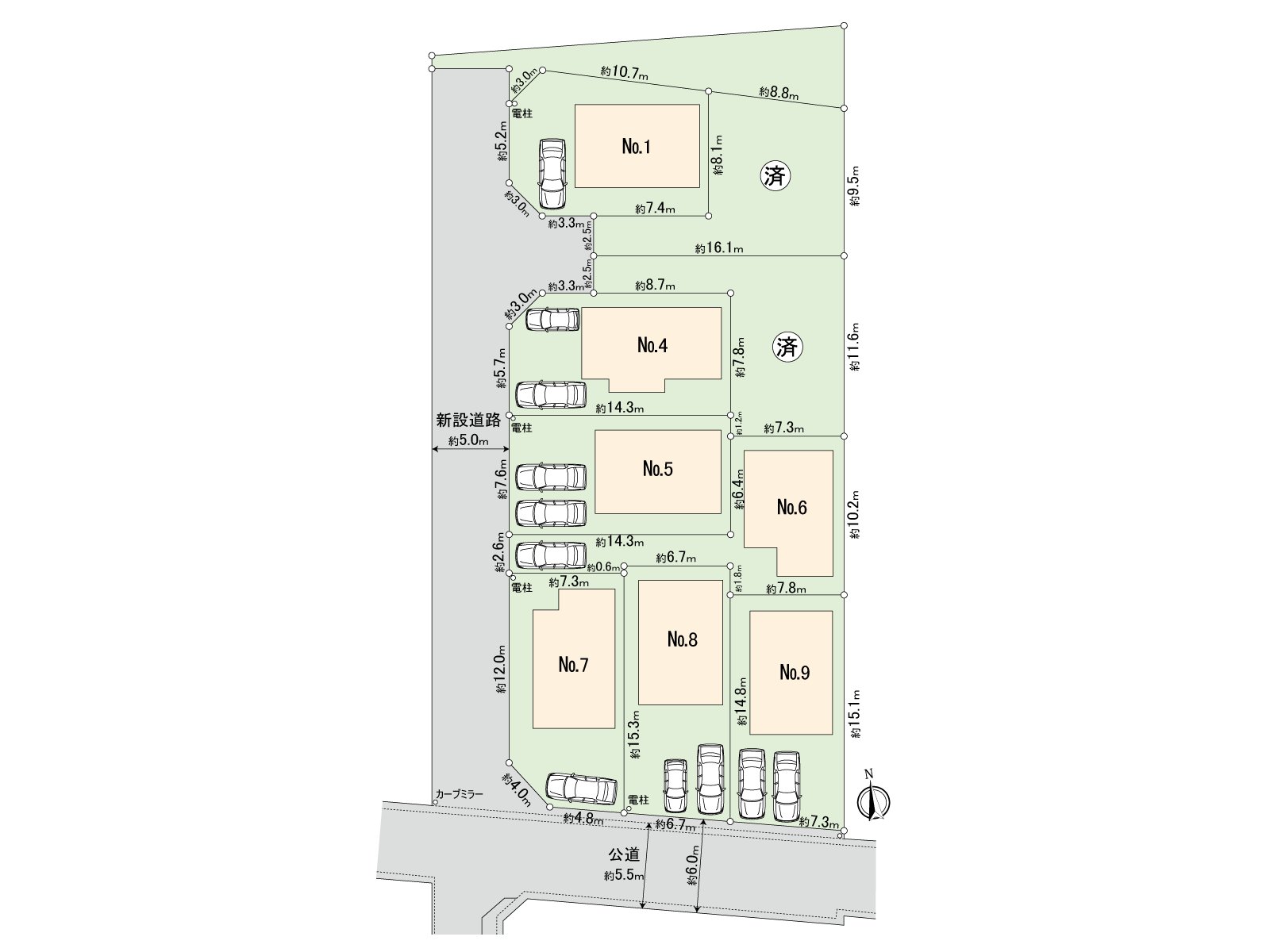 110.01 square meters of Land area