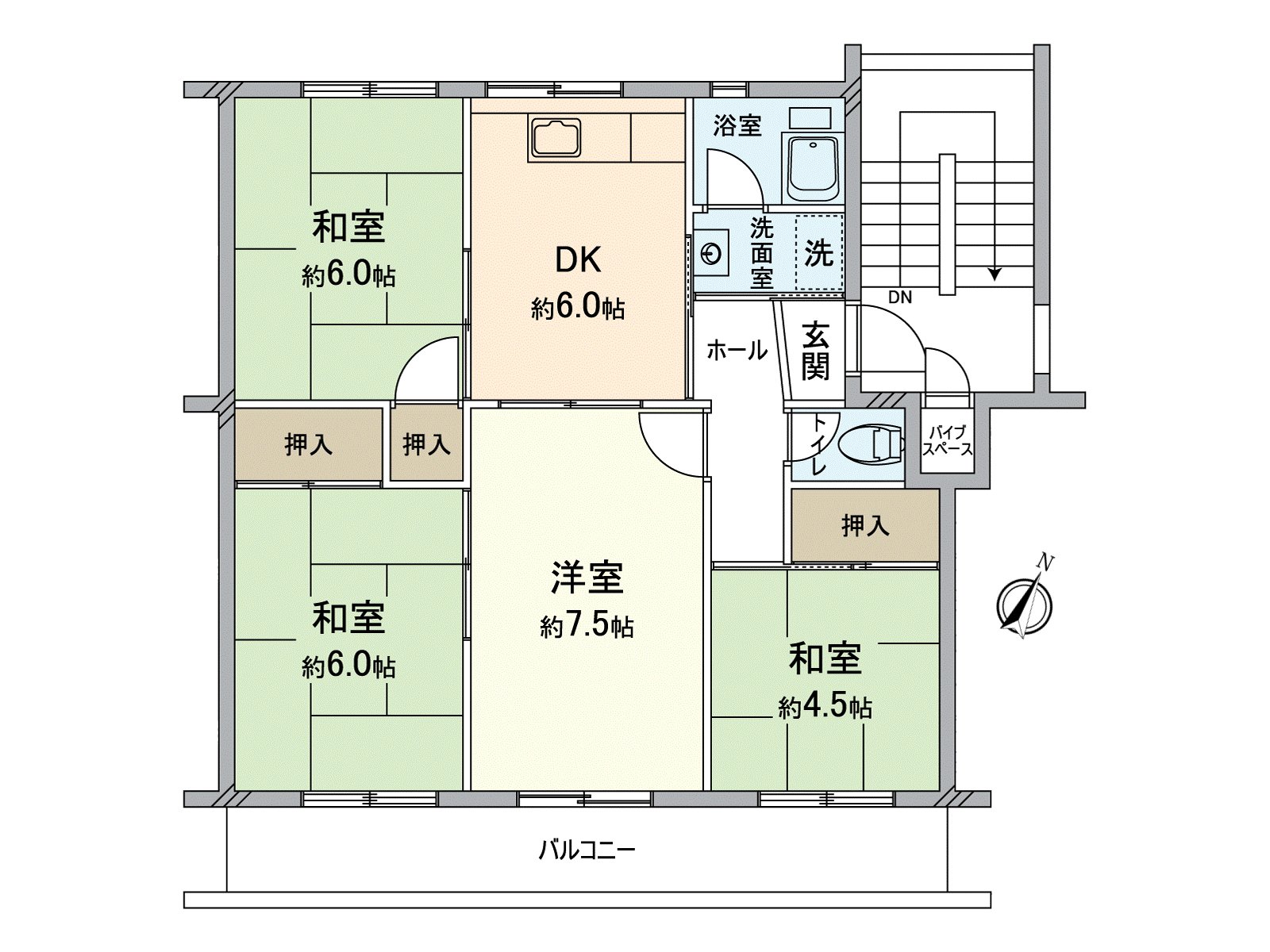房型图神户市市营地下铁西神山手线"名谷"车站步行7分钟