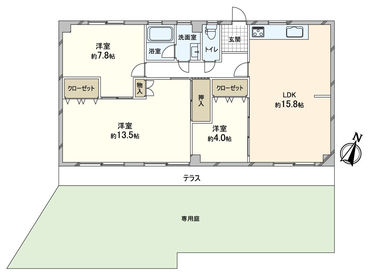 [Floor plan]