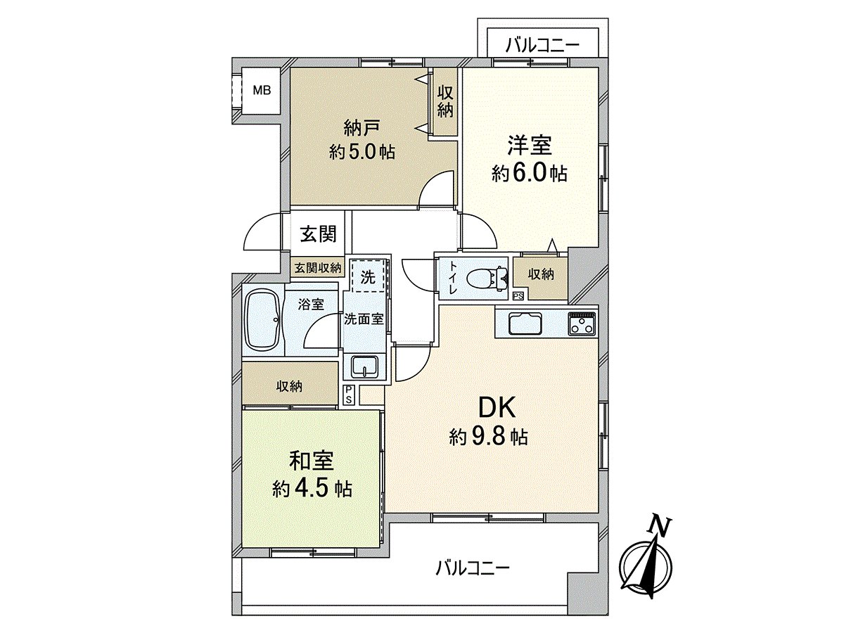 是戶型平面圖2SDK的房型