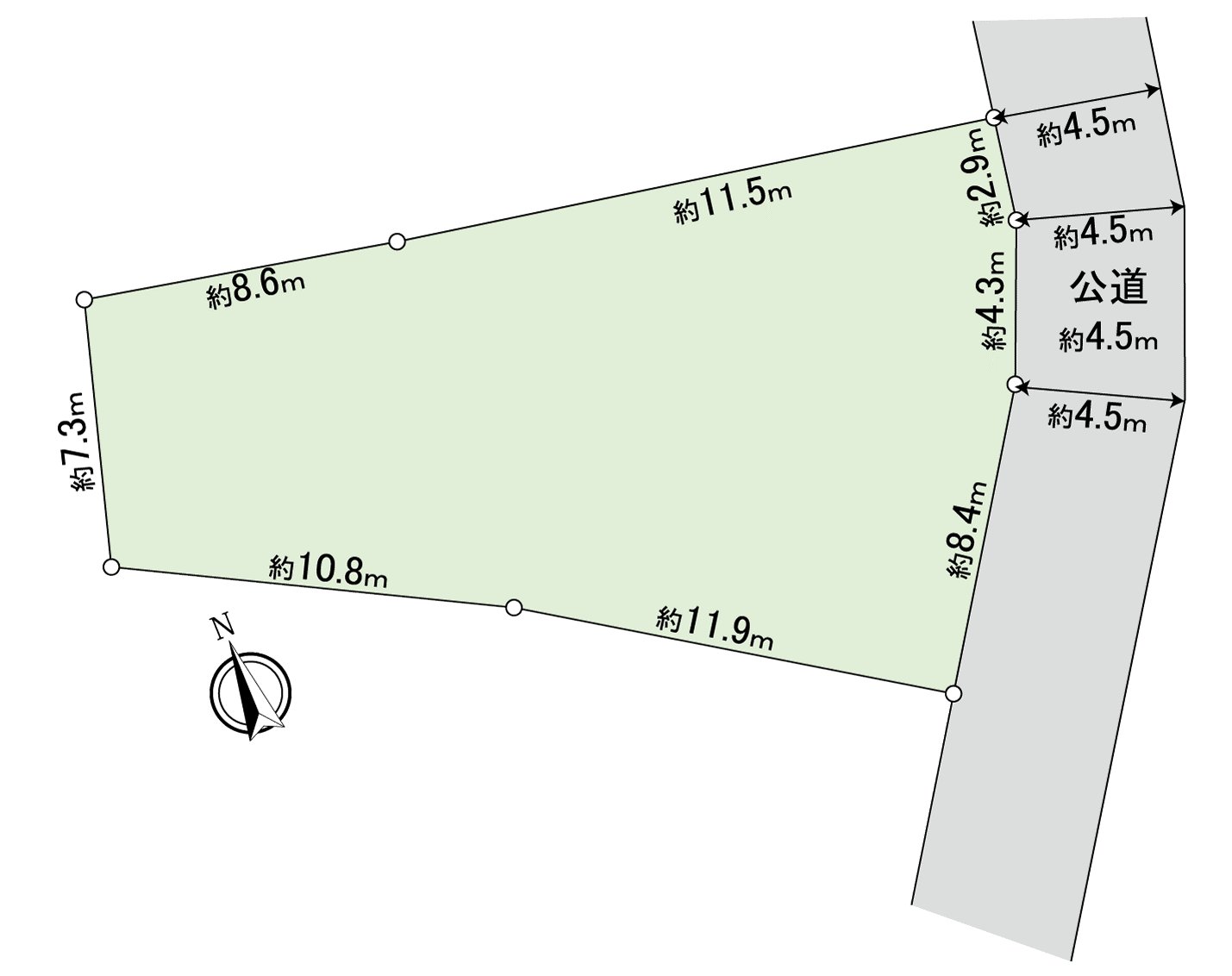 Land division figure