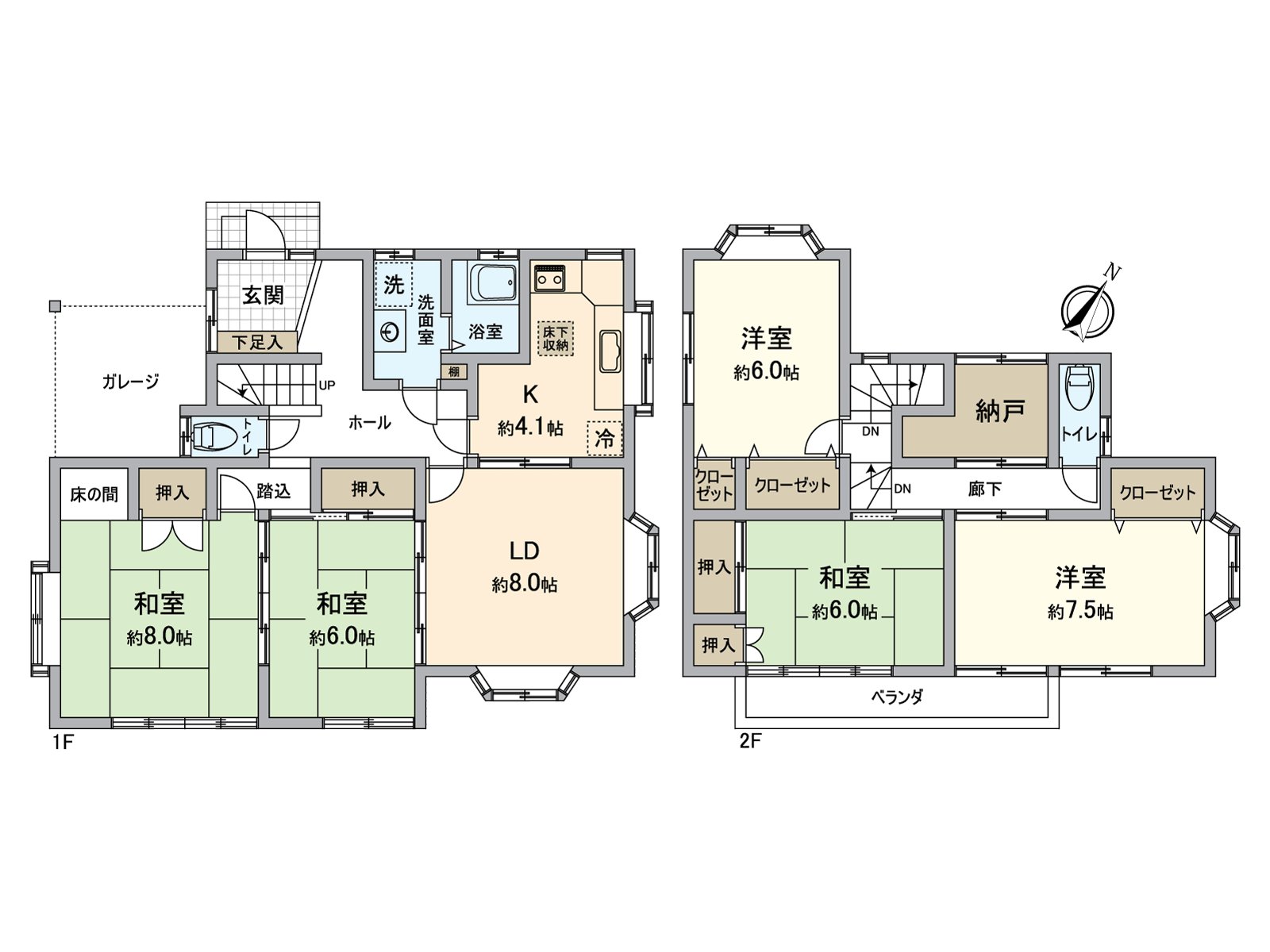 约超过6张塌塌米全居室的舒适是某一个房型。