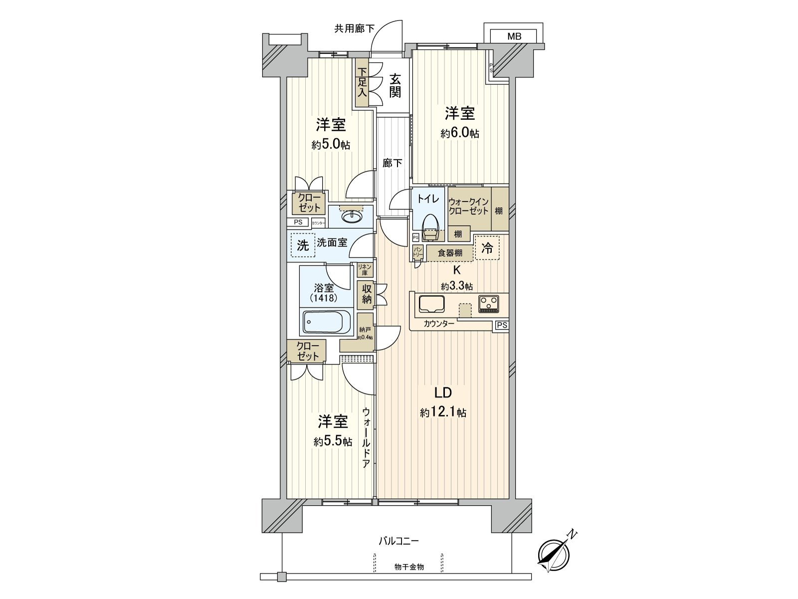 是也容易支持將來的家族構成的變化的設計。小孩室的確保，在家的工作區，愛好室能根據需要更換用法。