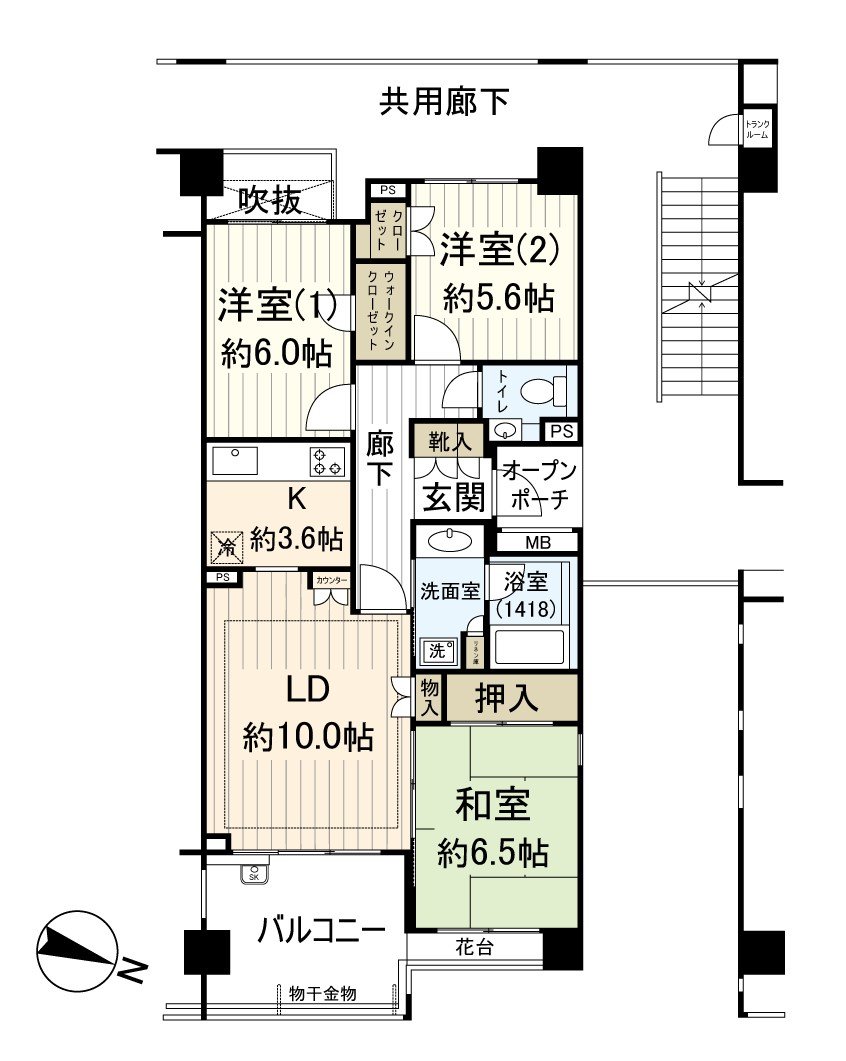 房型图3LDK