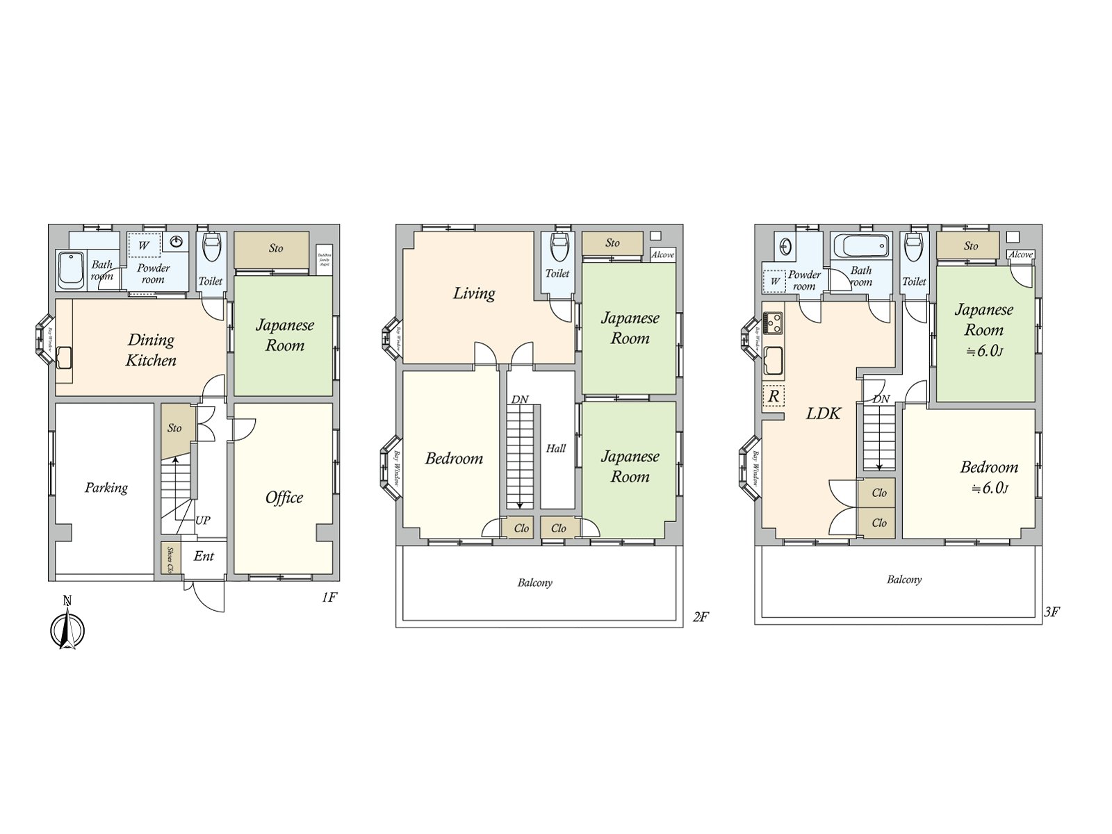 7LDK+DK, Total floor area 184.69 square meters, Land area 98.36 square meters