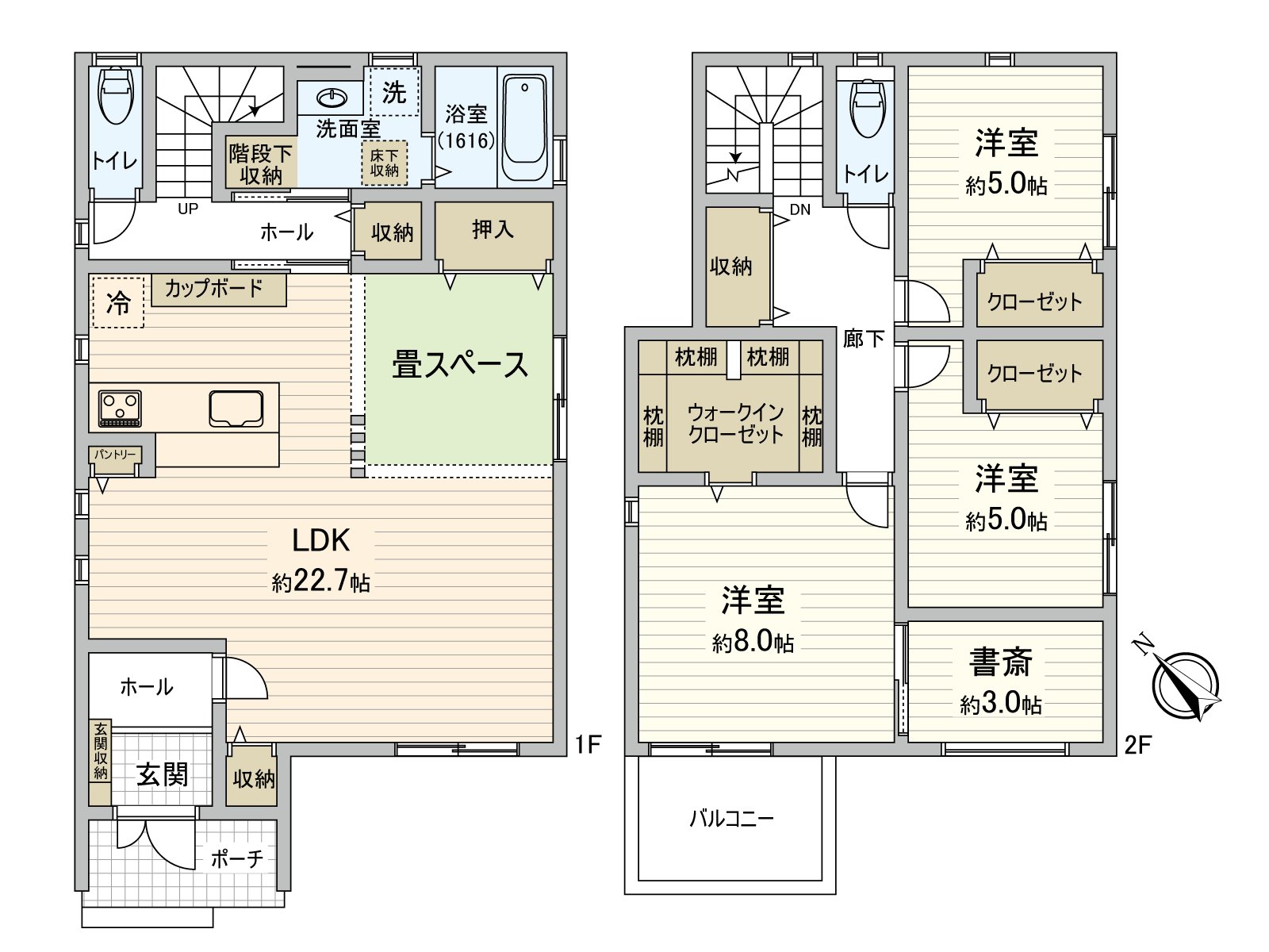 是表示全体房源的版面设计的房型图。对流迹线以及采光具有参考作用。
