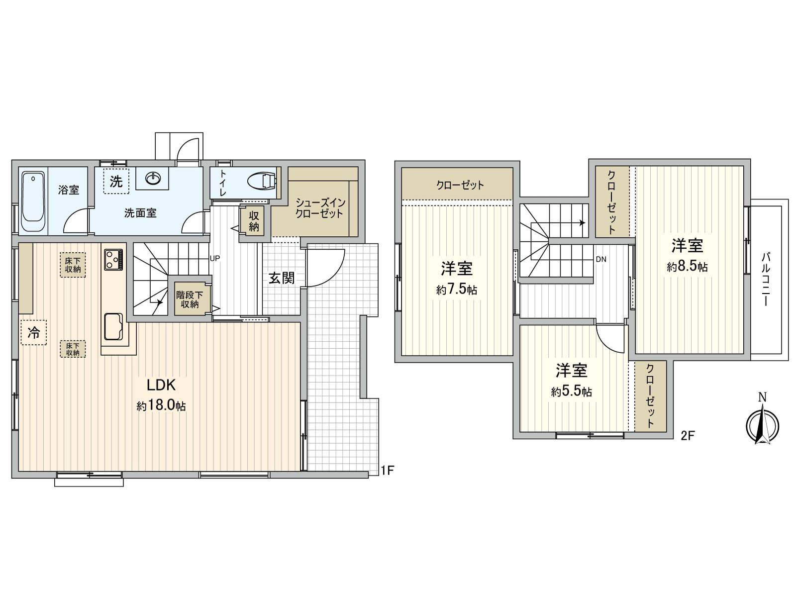 3LDK+走入式鞋柜