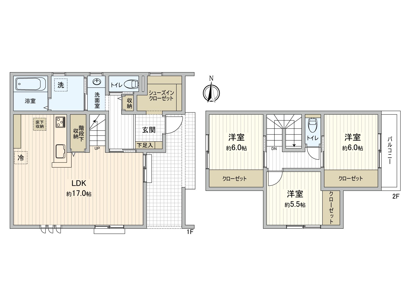 3LDK+走入式鞋柜