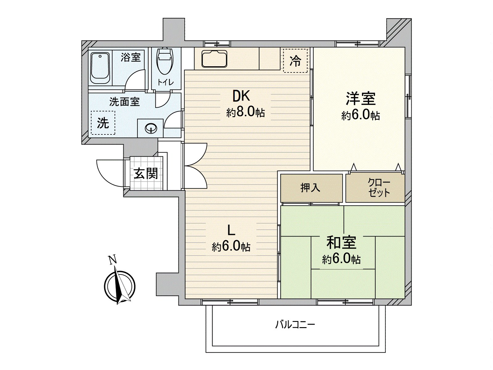 是表示全體房屋的版面設計的平面圖。對流跡線以及采光具有參考作用。