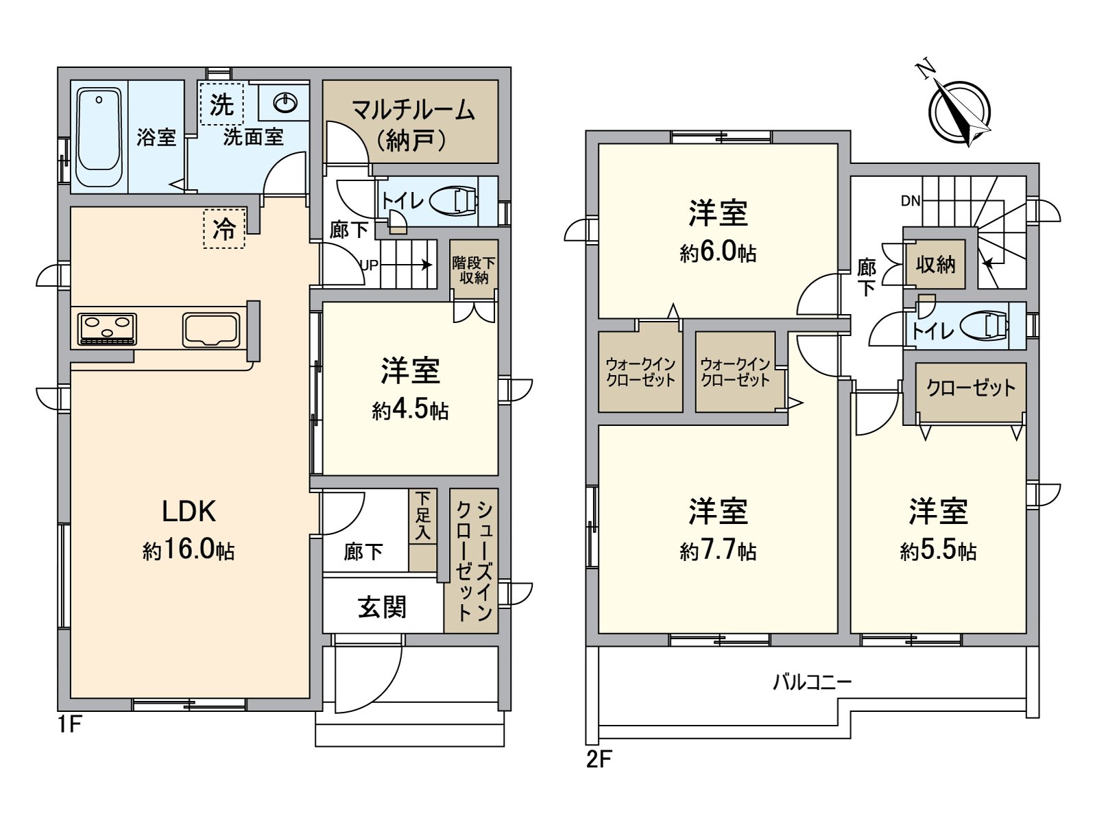 4LDK+WIC+儲藏室