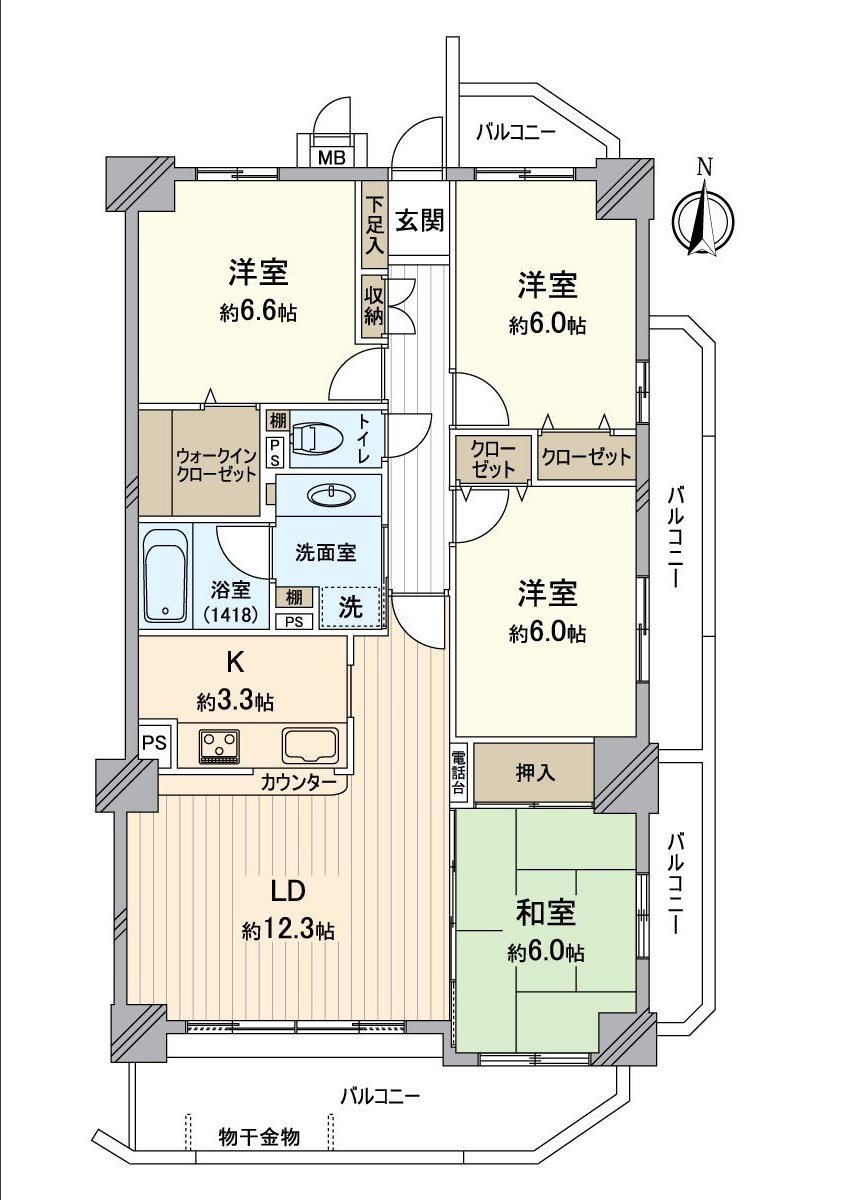 是东南采光房♪