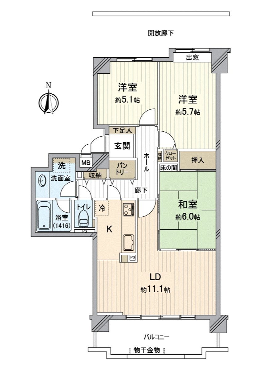 实际使用面积约73.75平米(约22.30坪)