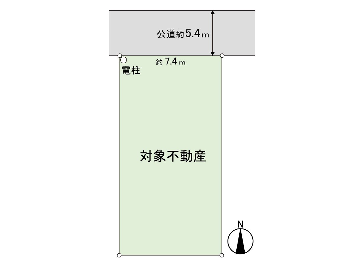 約45坪的整形地、平地