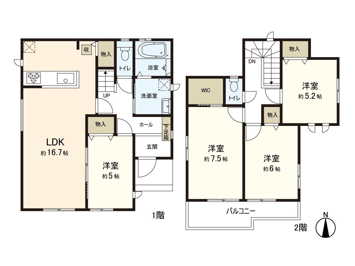 是在4LDK好用的房型！