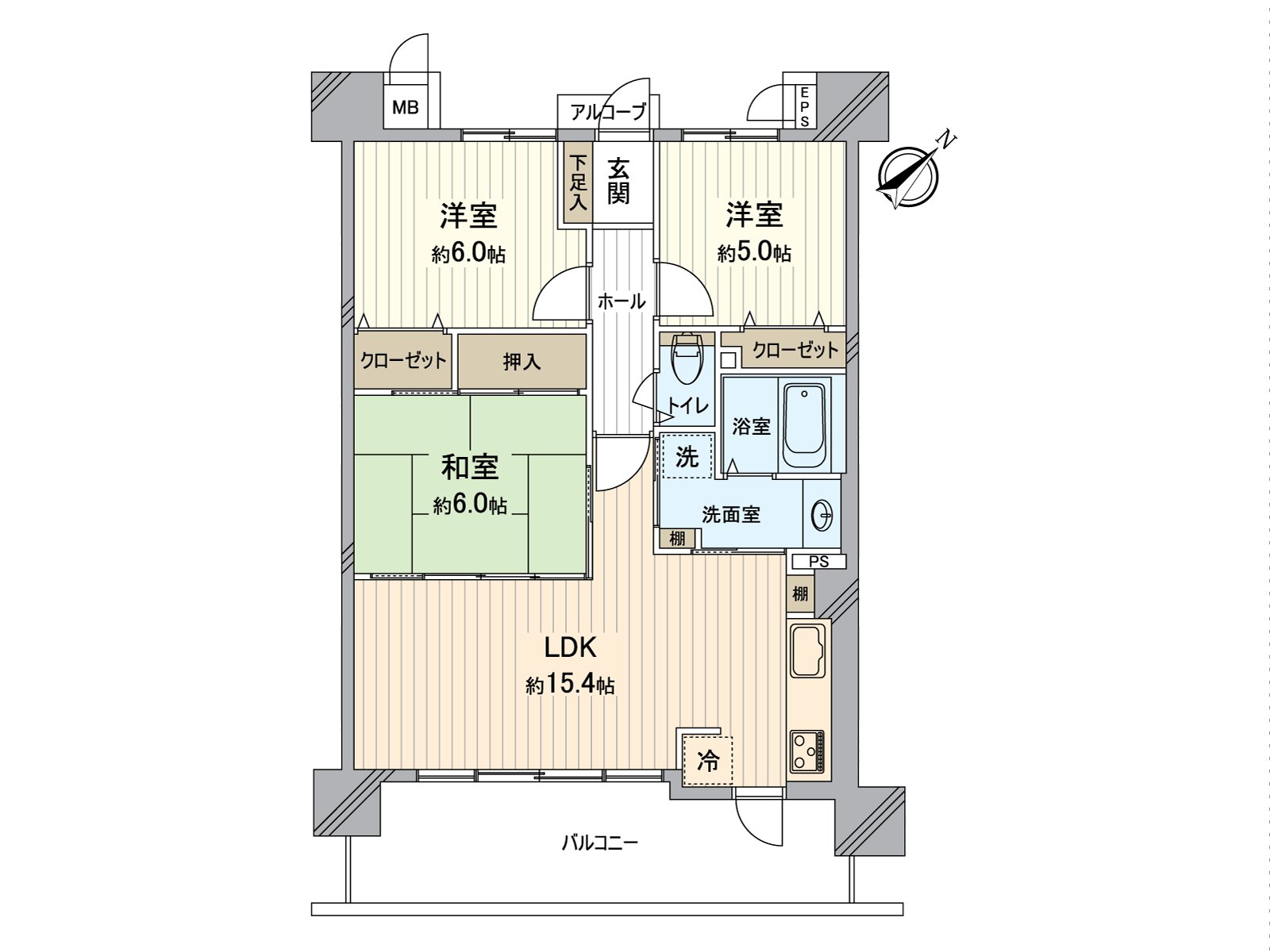 是适合东南的6楼的风景、光照好的房间。