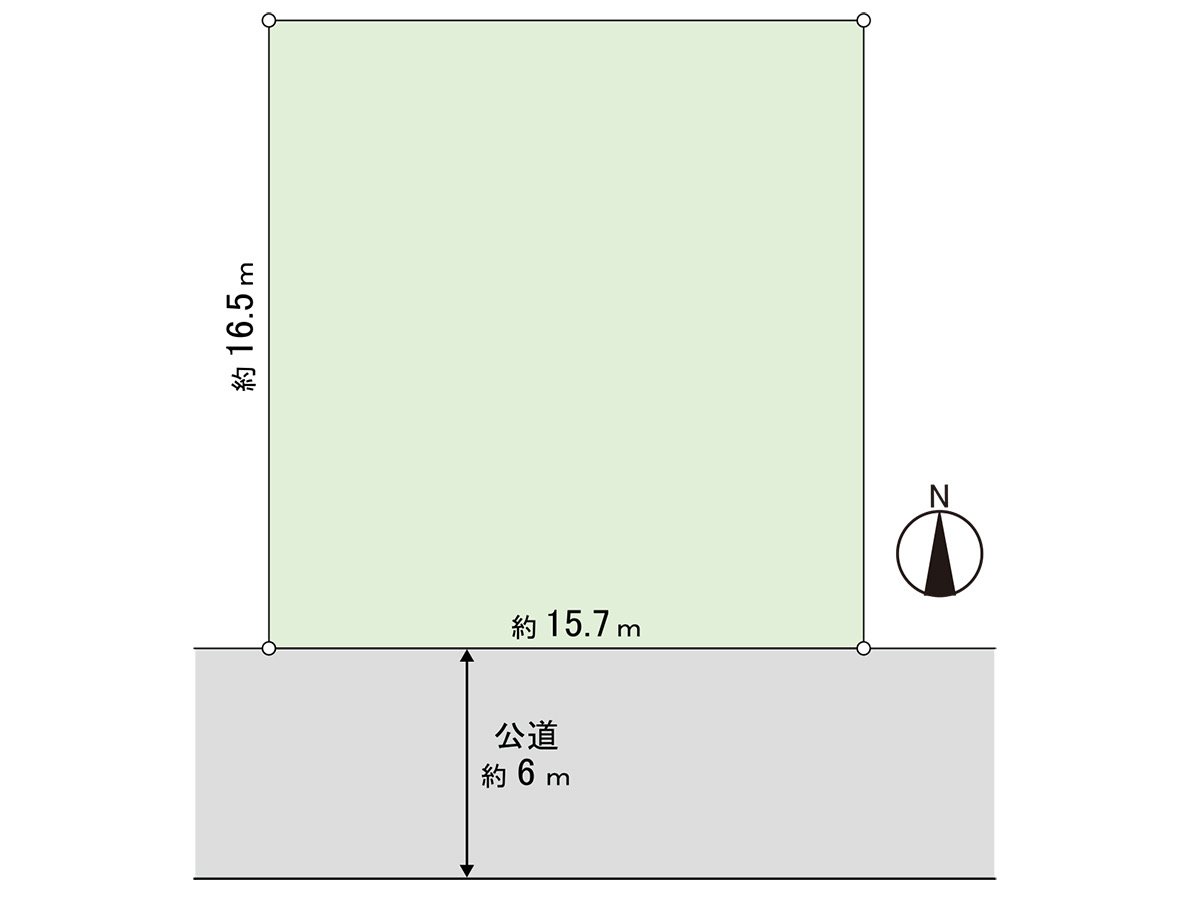 为无地形图建筑条件的土地，在喜欢的House厂商、建筑公司可以建筑。