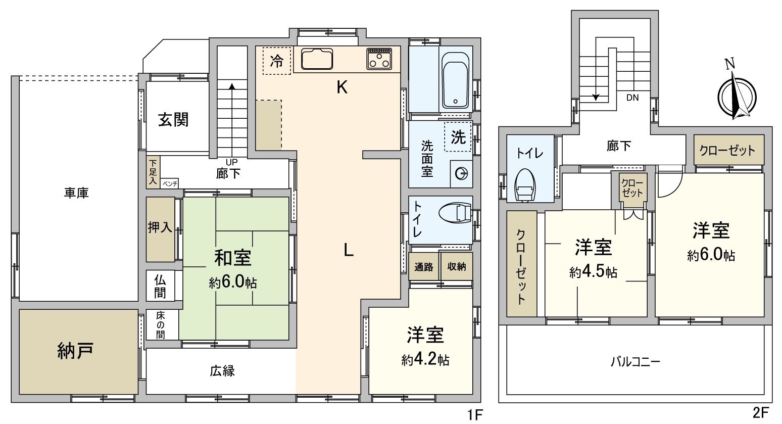 4SLDKS非居室(儲藏室)