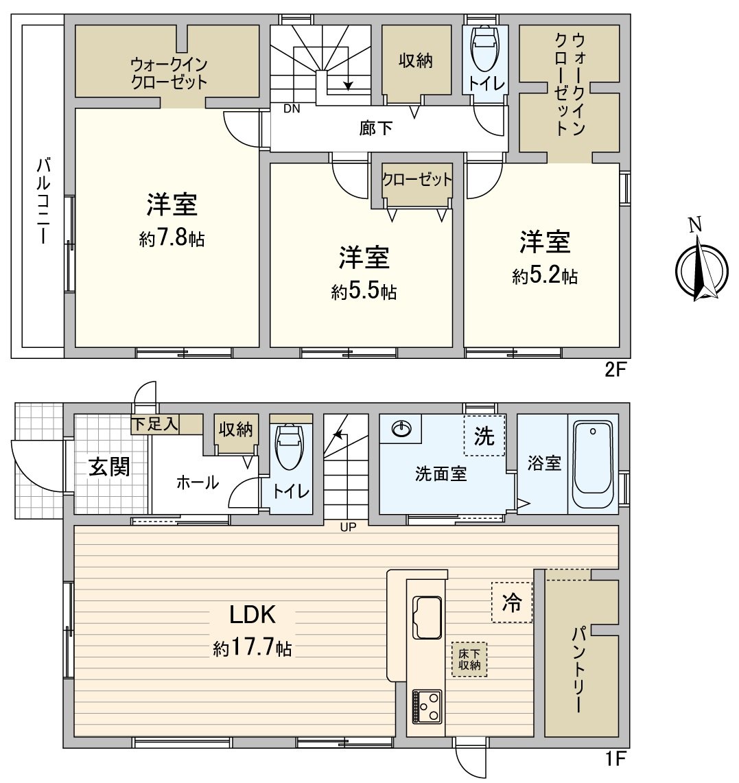 房型图3LDK