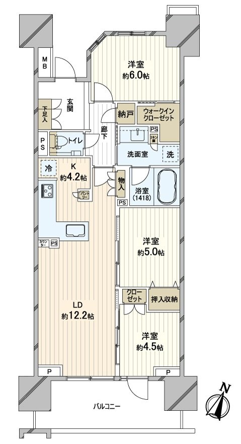 Floor plan 3LDK