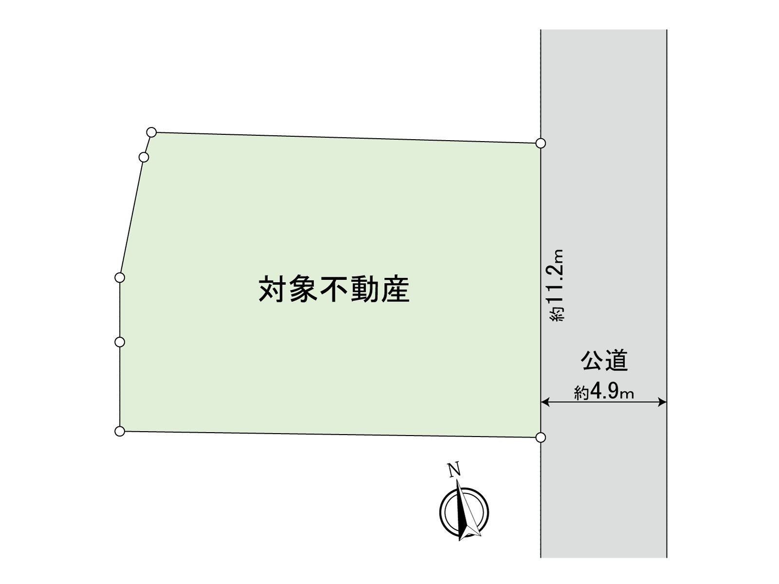 用地面積約57.3坪