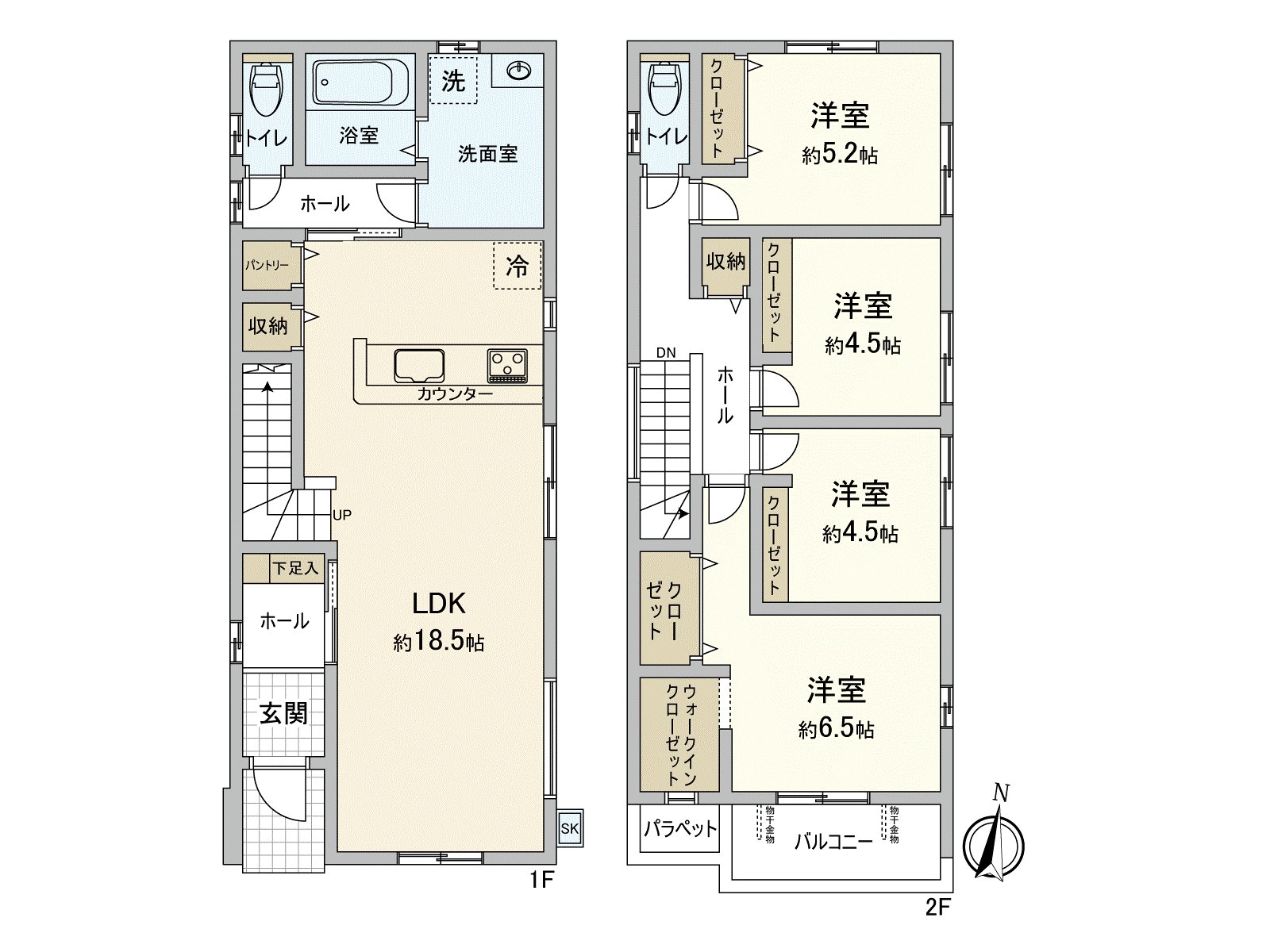 April, 2026 completion planned Newly-Built Detached House! LDK is about 18.5 tatami♪