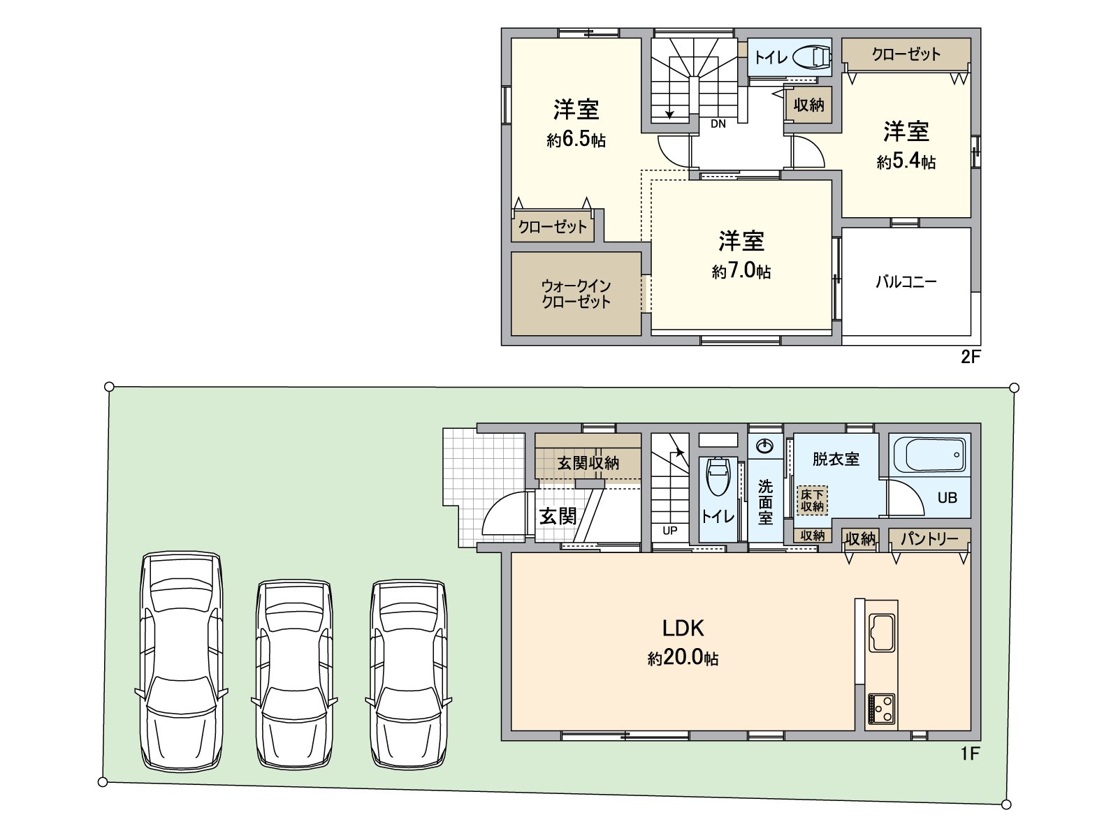 名鐵三河線"高濱港"車站步行3分鐘。LDK舒適地是約20.0張塌塌米。太陽光發電系統搭載。