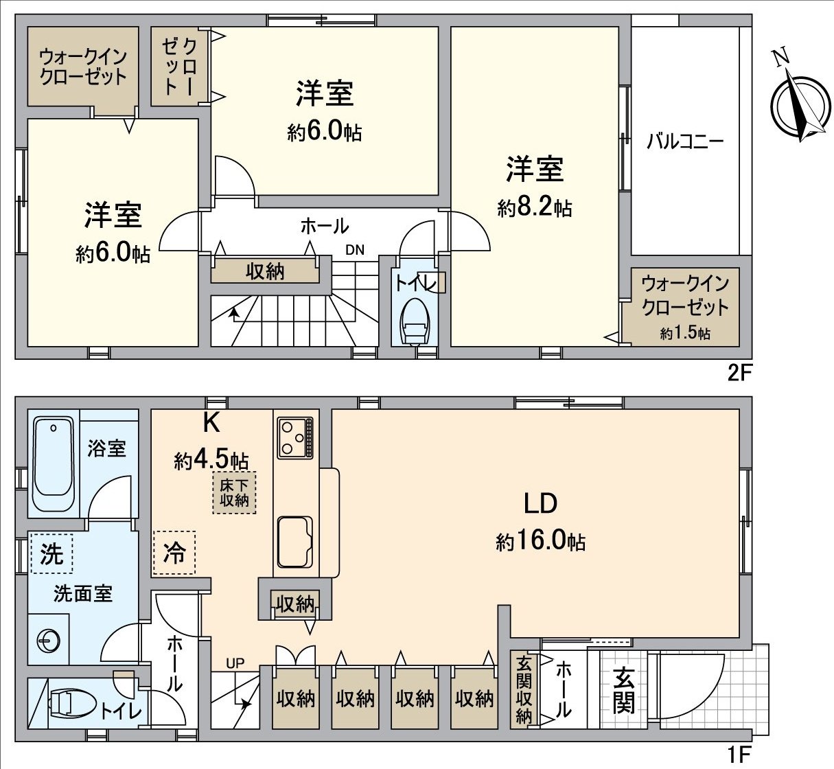 名鐵三河線"小垣江"車站步行8分鐘的新建透天房。可停車2台，并且有20.5張塌塌米LDK以及開放式廚房，WIC的主卧室收納作為充實的舒適的家。居住地緊貼的再House禮貌地介紹刈谷市的魅力和居住環境。