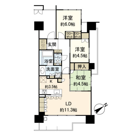 ジオ覚王山の賃貸物件（4BJ25028）｜愛知県名古屋市千種区｜三井