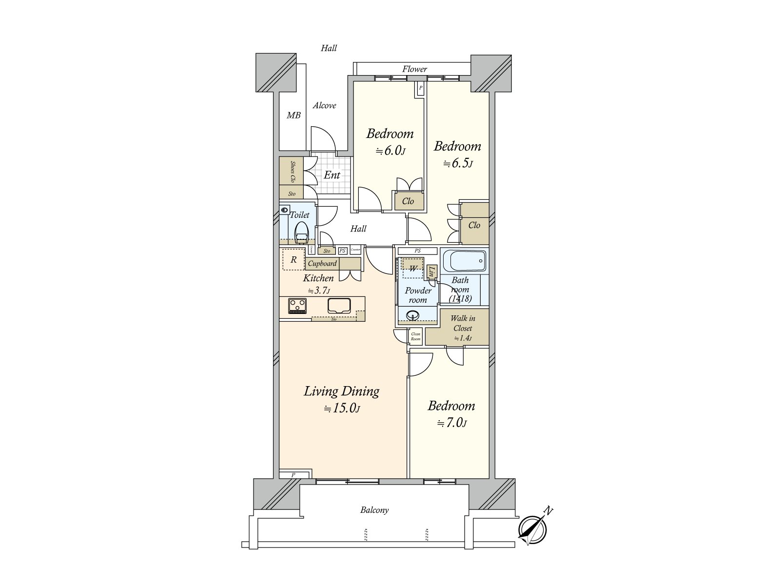 Floor plan (ground plan)