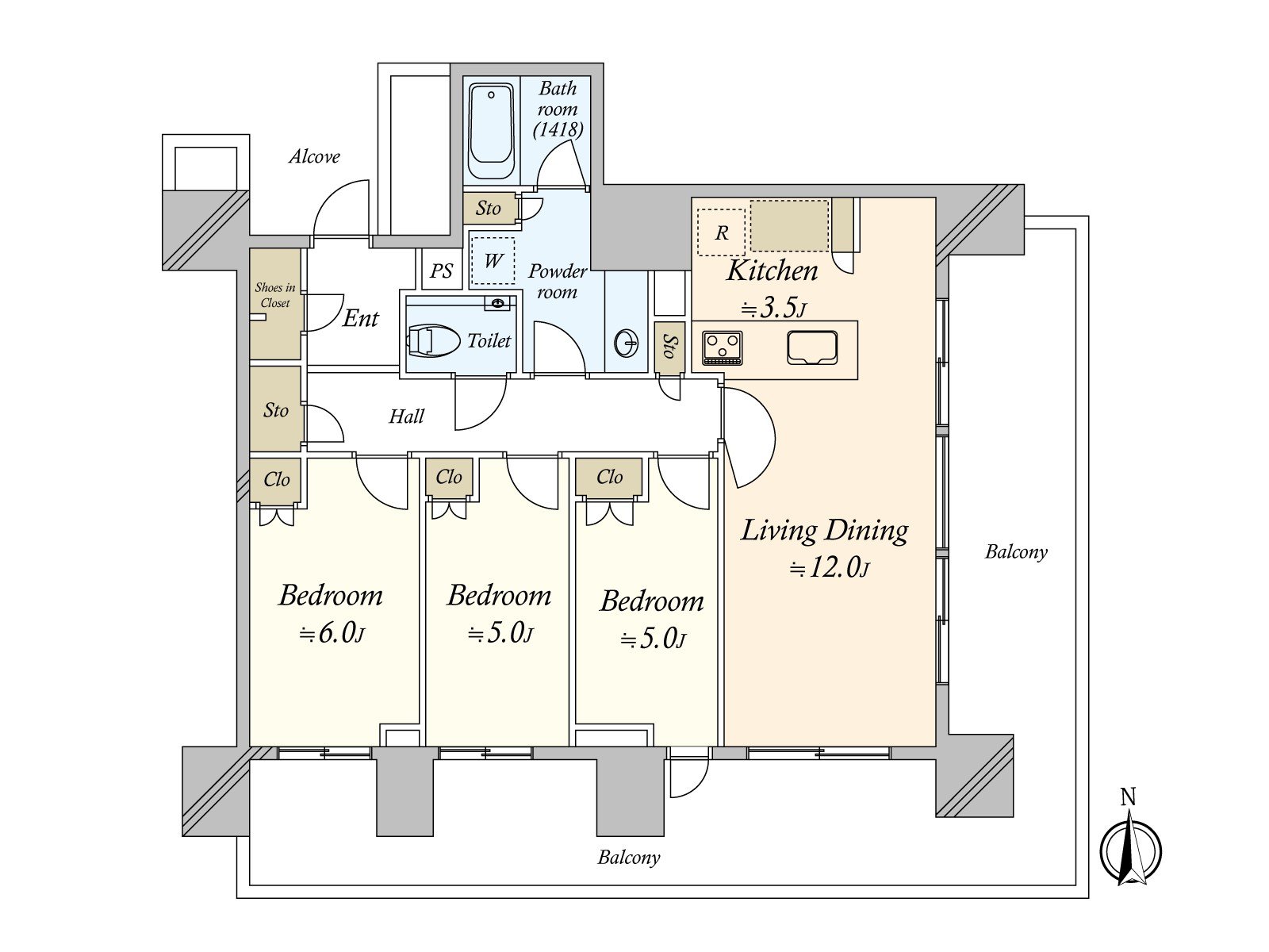 Floor plan (ground plan)