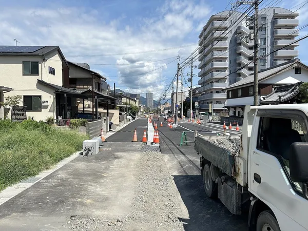 前面道路